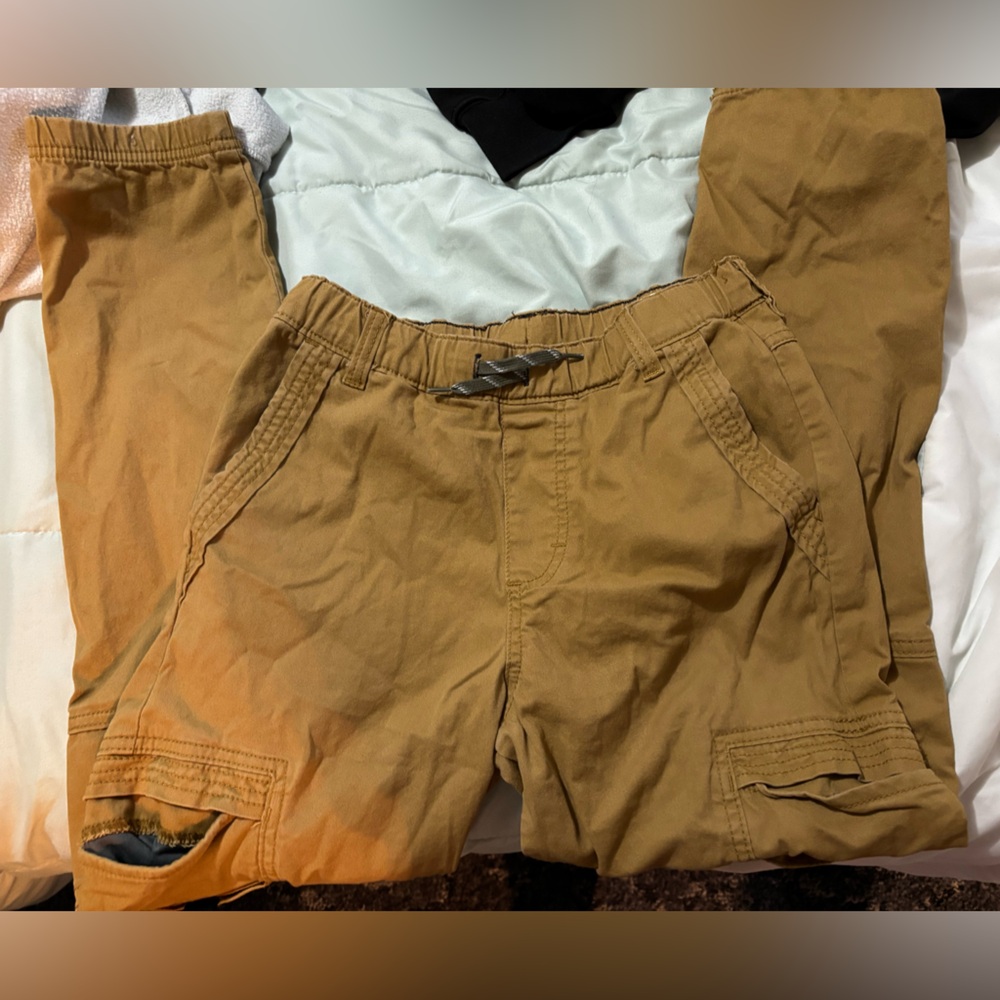 Wrangler Kids Tan Cargo Pants